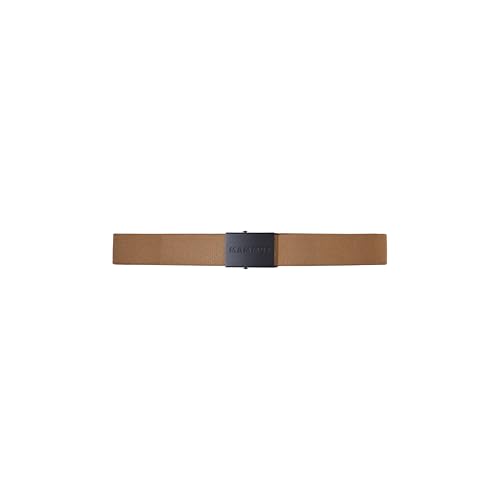 Mammut Herren Textil-Gürtel stufenlos verstellbar Logo Belt, Farbe:Braun, Größe:110 cm, Artikel:-7546 claystone von Mammut