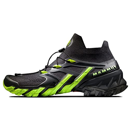 Mammut Aegility Pro Mid Men Black/highlime 44 2/3 EU = 10 UK von Mammut