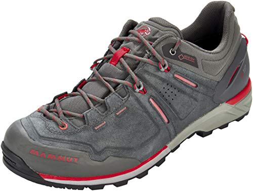 Mammut Herren Alnasca Low GTX Trekking-& Wanderhalbschuhe, Grau (Graphite/Magma 000) von Mammut