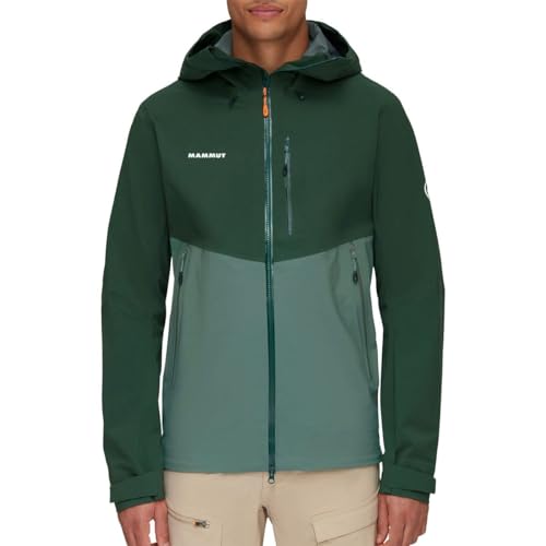 Mammut Herren Alto Guide HS Hoodie Jacke, dark jade-woods, XL von Mammut