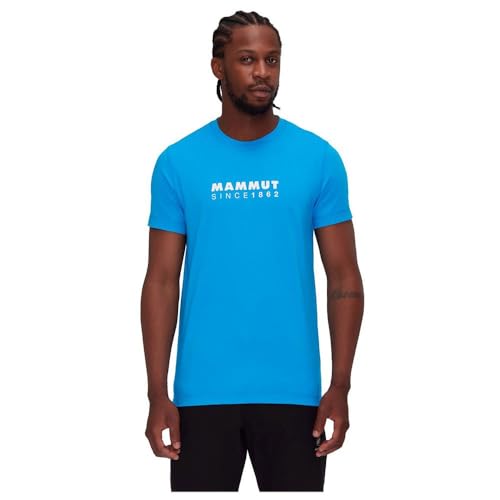 Mammut Herren Core Logo T-Shirt, Glacier Blue, XL von Mammut