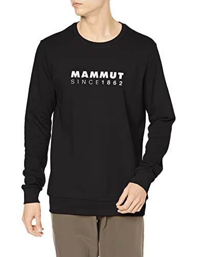 Mammut Herren Core ML Crew Neck Logo Pullover, Black, L von Mammut