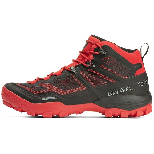 Mammut Herren Ducan Mid GTX Traillaufschuh, Dark Spicy-Black, 42 EU von Mammut