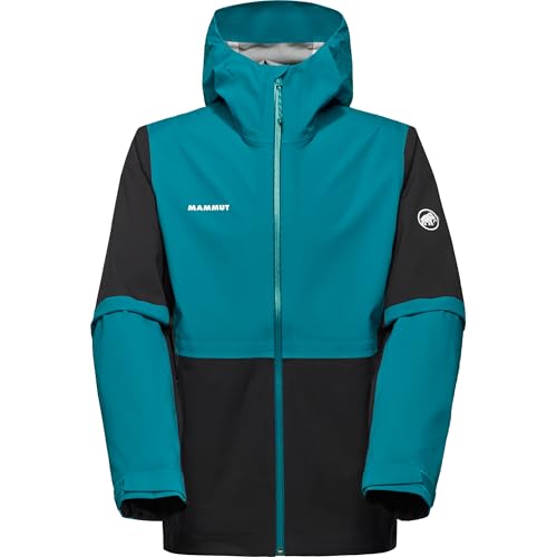 Mammut Herren Linard Guide HS Hoodie Jacke, black-deep teal, XL von Mammut