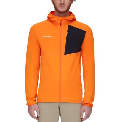 Mammut Herren Madris Light Ml Hoodie Jacke, Dark Tangerine, S von Mammut