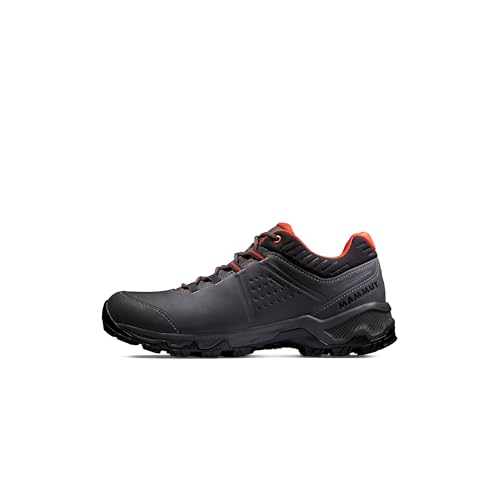 Mammut Mercury IV Low GTX Men | Wanderschuhe für Herren, wasserdichte Trekkingschuhe, Outdoor Schuhe, Bergschuhe für Hiking, Gore-Tex Halbschuhe, Mit Vibram Sohle | Titanium-Hot Red, 6.5 von Mammut