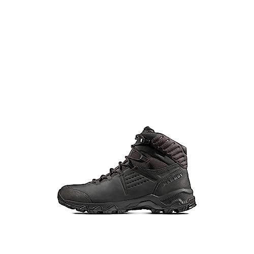 Mammut Mercury IV Mid GTX Men | Wanderschuhe für Herren, wasserdichte Trekkingschuhe, Outdoor Wanderstiefel, Gore-Tex Bergschuhe, Mit Vibram Sohle, Atmungsaktiv | Black, 12.5 von Mammut