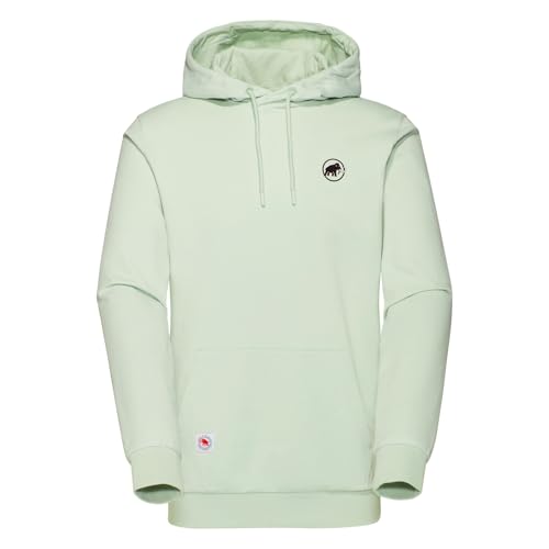 Mammut Herren Pullover Sweatshirt Midlayer Kapuzenpullover ML Hoody Original, Farbe:Grüngrau, Artikel:-1288 Silver sage, Größe:M von Mammut