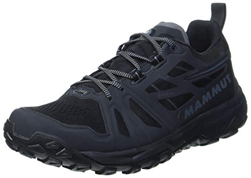 Mammut Herren Saentis Low GTX Trekking-& Wanderschuhe, Black-Phantom, 47 1/3 EU von Mammut