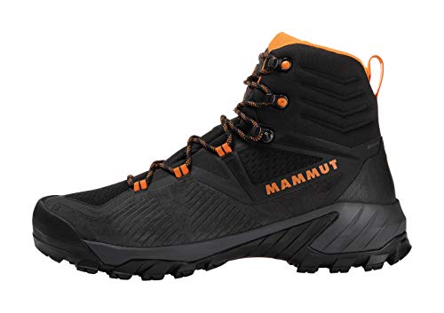 Mammut Herren Sapuen High GTX Traillaufschuh, Black-Dark Radiant, 40 EU von Mammut