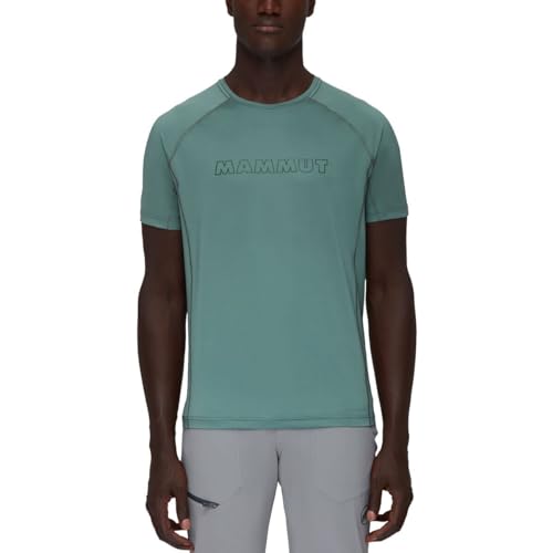 Mammut Herren Selun FL Logo T-Shirt, Dark Jade, L von Mammut