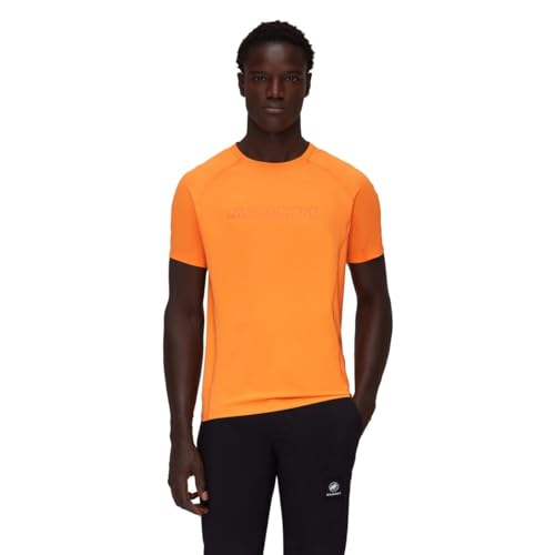 Mammut Herren Selun FL Logo T-Shirt, Tangerine, L von Mammut