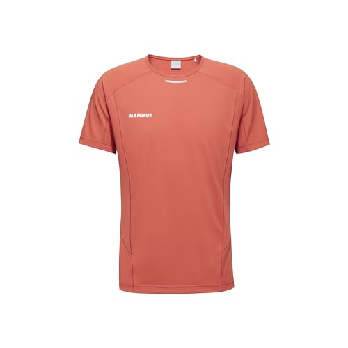 Mammut Herren T-Shirt, XXL, Orange, Sportshirt Kurzarm, Trainingsshirt von Mammut