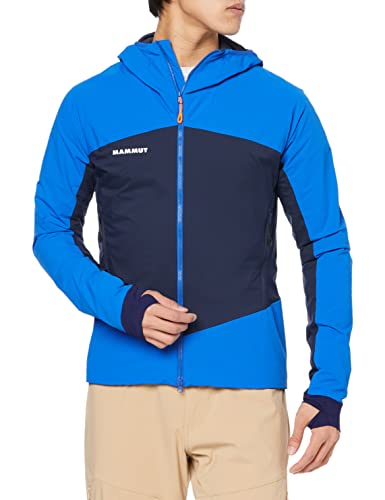 Mammut Herren Taiss In Hybrid Hoodie Jacke, Ice-Marine, L von Mammut