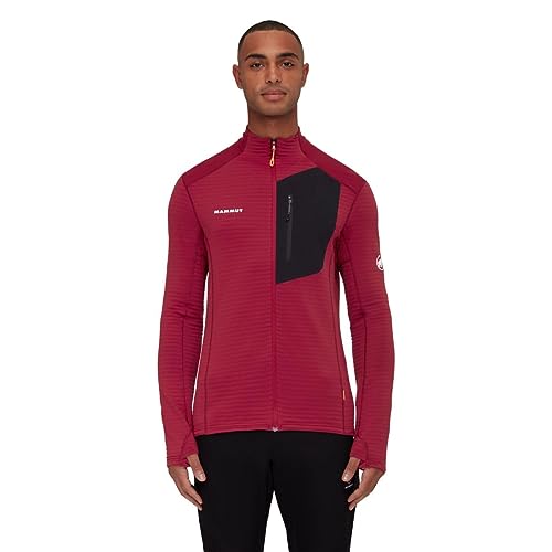 Mammut Herren Taiss Light ML Jacke, blood red-black, XL von Mammut