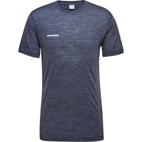 Mammut Herren Tree Wool FL T-Shirt, Marine Melange, L von Mammut