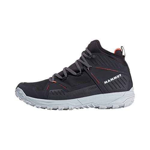 Mammut Herren Zapatilla SAENTIS PRO WP Sneaker, Black/Vibrant Orange, 40 EU von Mammut