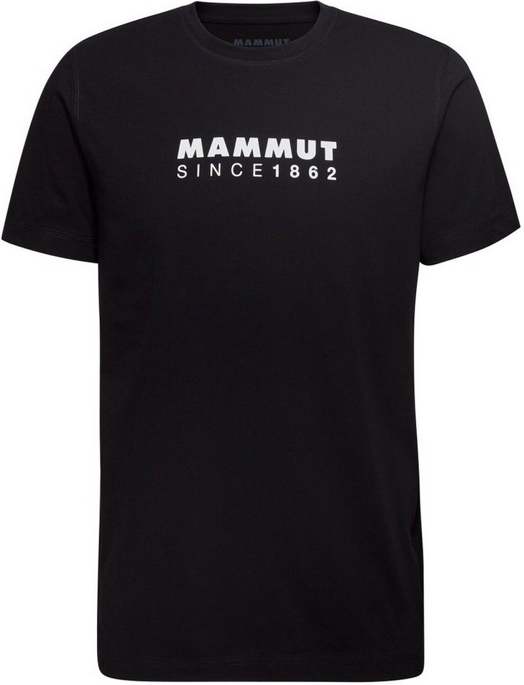 Mammut Kurzarmshirt Mammut Core T-Shirt Men Logo BLACK von Mammut