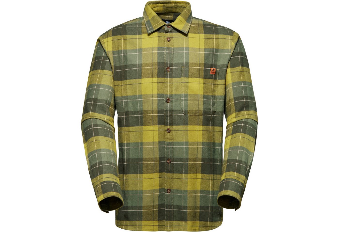 Mammut Langarmhemd Trovat Longsleeve Shirt Men aura-dark marsh - Mammut von Mammut