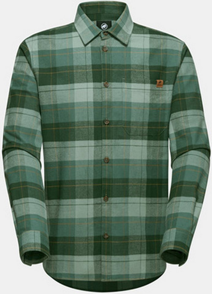 Mammut Langarmhemd Trovat Longsleeve Shirt Men dark jade-woods von Mammut