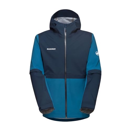 Mammut Linard Guide HS Hooded Jacke Herren deep ice-marine Gr. XL von Mammut