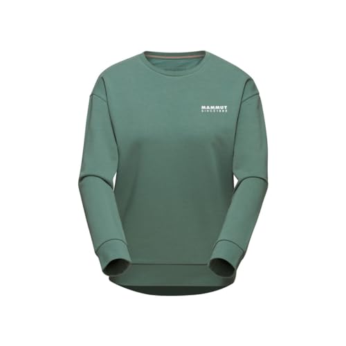 Mammut Damen Core ML Crew Neck Women 1862 Sweatshirt, Dunkle Jade, 36 von Mammut