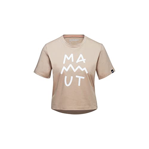 Mammut Massone T-Shirt Cropped Women Lettering Savannah XL von Mammut