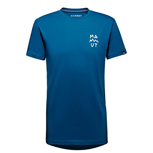 Mammut Massone T-Shirt Men Lettering deep Ice XL von Mammut