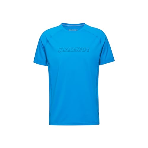 Mammut Men's Selun FL Men Logo T-Shirt, Glacier Blue, L von Mammut