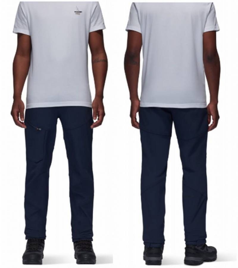 Mammut Outdoorhose Mammut Zinal Guide SO Hybrid Pants Herren Winter Sofshell Wanderhose von Mammut