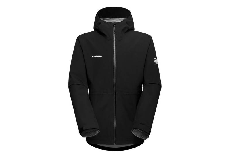 Mammut Regenjacke Linard Guide HS Hooded Jacket mit Belüftungsreißverschlüssen unter den Armen von Mammut
