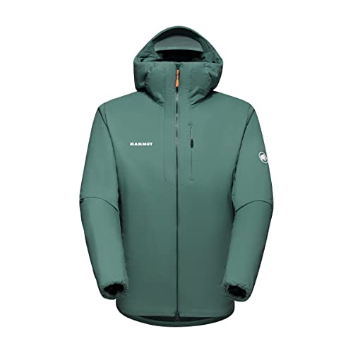 Mammut Herren Rime In Flex Hoodie Jacke, dark jade, L von Mammut