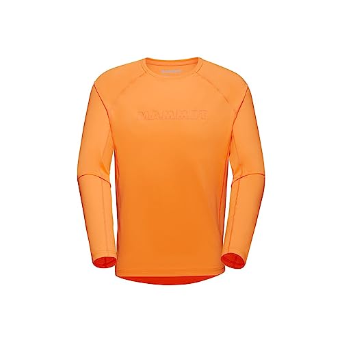 Mammut Selun FL Longsleeve Men Logo Tangerine S von Mammut