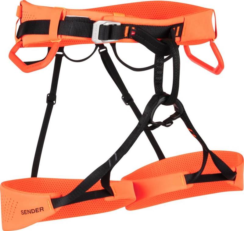 Mammut Sender Harness Klettergurt safety orange L von Mammut