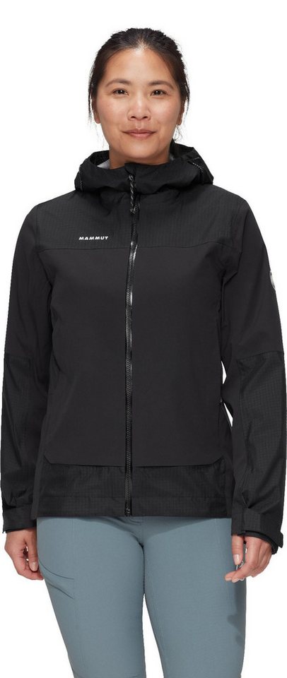 Mammut Softshelljacke Hardshell-Wanderjacke Ducan Guide HS Hooded (leicht, wasserdicht) von Mammut