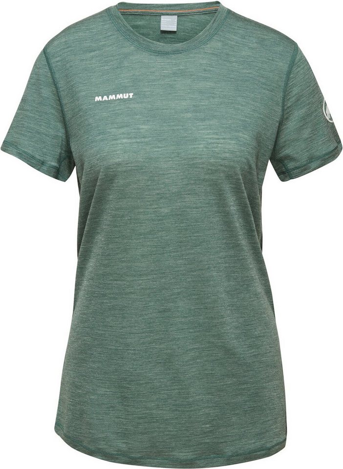 Mammut T-Shirt Tree Wool FL T-Shirt Women DARK JADE MELANGE von Mammut