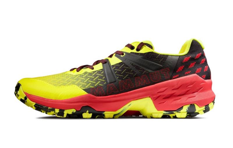 Mammut Trail-Laufschuhe Sertig II Low rot/gelb Herren Wanderschuh von Mammut