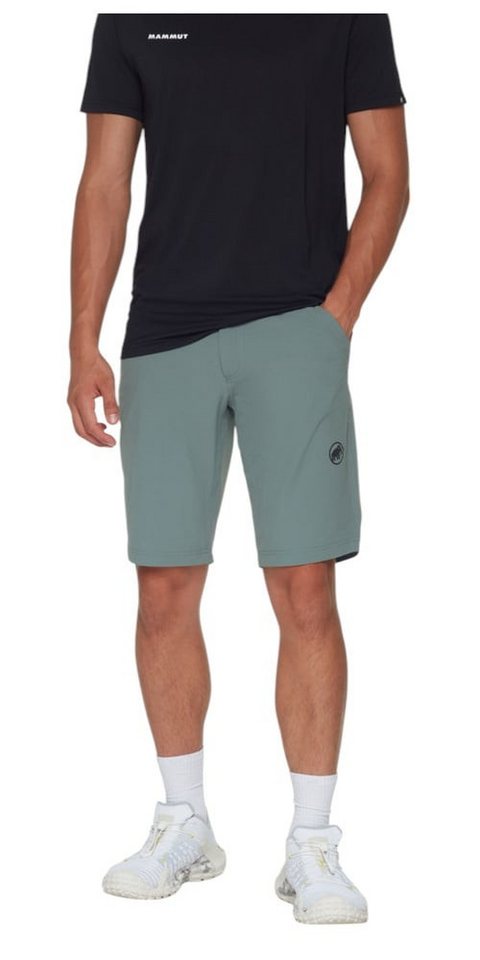 Mammut Trekkinghose Wanderhose Hiking V Short (UV-Schutz, 4-Wege-Stretch) kurz grau Herren von Mammut