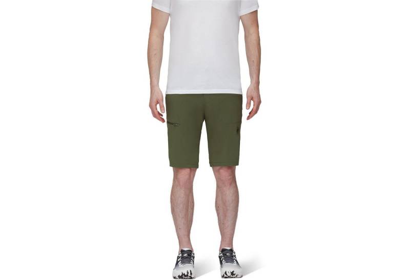 Mammut Trekkinghose Wanderhose Short Runbold (robust, UV-Schutz) kurz iguanagrün Herren von Mammut