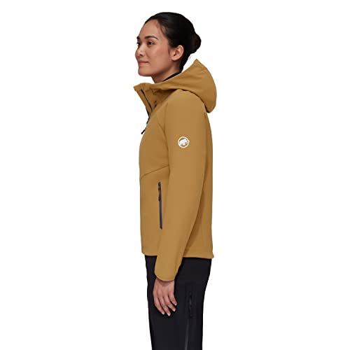 Mammut Ultimate Comfort Softshell Kapuzenjacke Damen gelb, 1011-01960 von Mammut