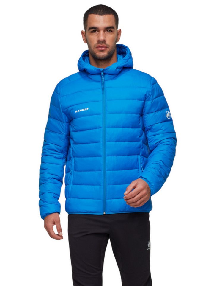 Mammut Winterjacke Crag Insulated Hooded (warm, leicht) blau Herren von Mammut