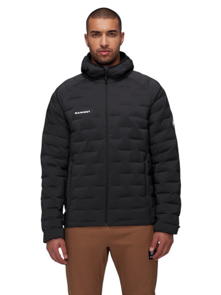 Mammut Winterjacke Sander Insulated Hooded (wärmend dank Kunstfaserfüllung) schwarz von Mammut