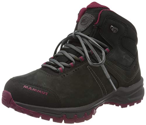 Mammut Damen Nova III Mid GTX Wanderschuh, Black-Dark Sundown, 38 EU von Mammut