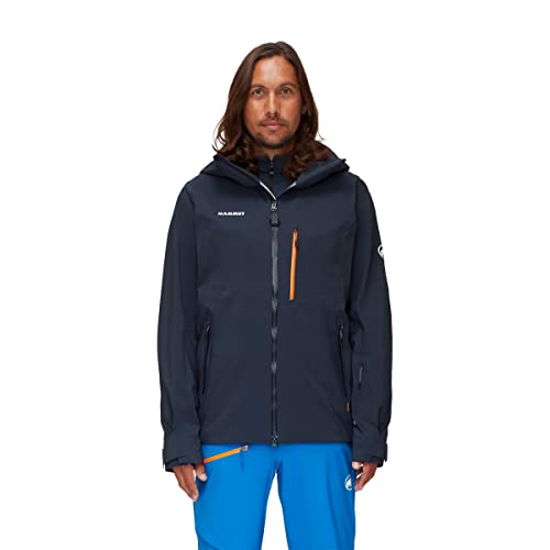 Stoney HS Jacket Men, marine-vibrant orange, L von Mammut