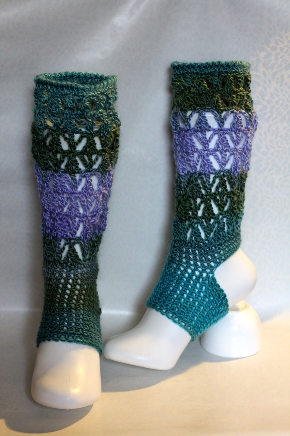 Yoga Socken Pilates Tanz Gradient Farbe Bein Wärmer Namaste von MamzelleSemmele