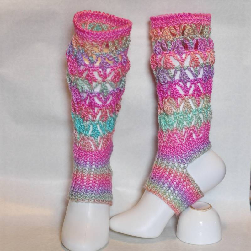 Yoga Socken Pilates Tanz Gradient Farbe Bein Wärmer Namaste von MamzelleSemmele