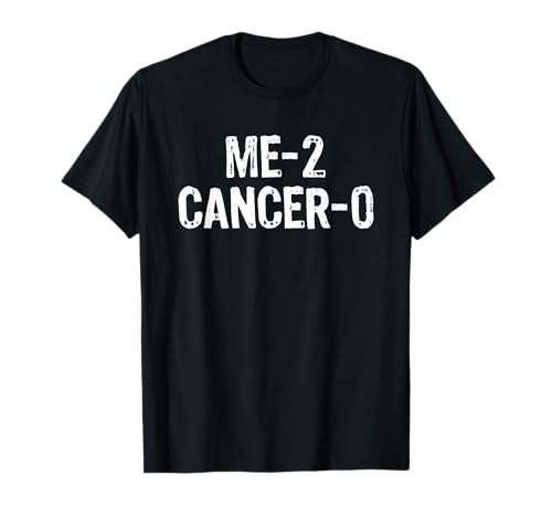 Man 2 Cancer 0 Beat Cancer Twice T-Shirt von Man 2 Cancer 0 Beat Cancer Twice Shirts for Men