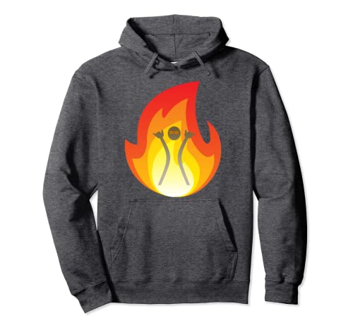 Man on Fire Shaka Cool Pullover Hoodie von Man Burning
