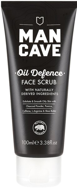 Man Cave Charcoal Face Scrub 100 ml von Man Cave