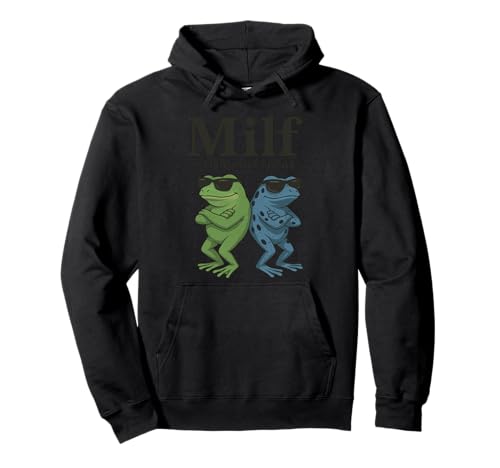 Man I Love Frogs Lustige Coole Sonnenbrille Frösche Humor Pullover Hoodie von Man I Love Frogs Apparel